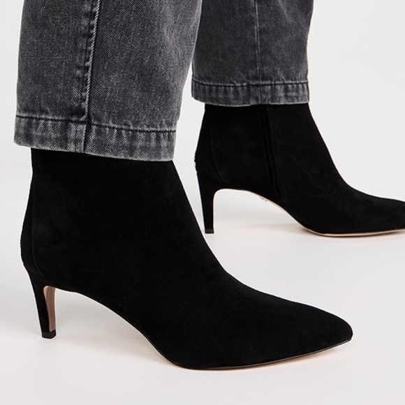 Sam Edelman Shoes - Sam Edelman USHA ANKLE BOOTIE black suede